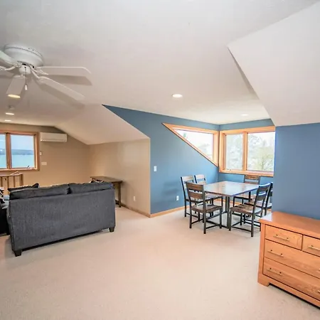 Crystal Lake Hillside With Private Sandy Beach